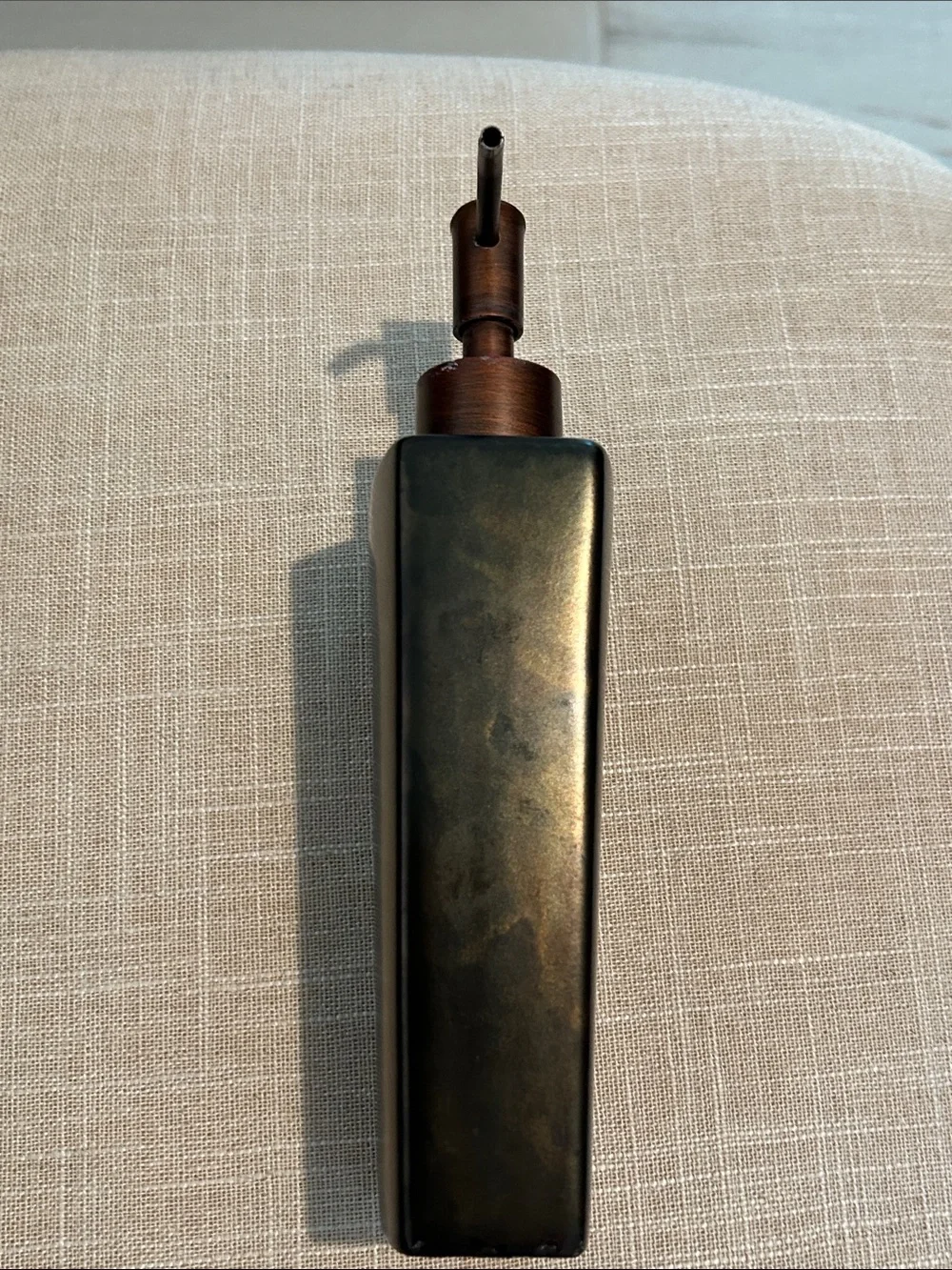 Oil-Rubbed Bronze Square Soap Dispenser Pump - Home Bath